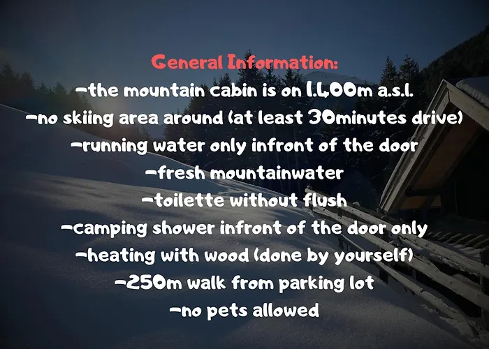 Berghuette In Tirol *